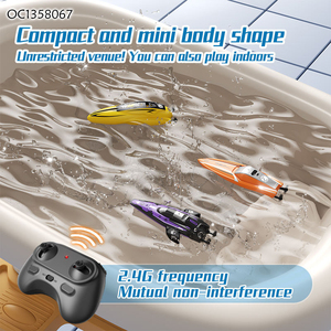 Yacht télécommandé électrique 2,4 GHz de haute qualité pour cascades aquatiques, petit <span class=keywords><strong>bateau</strong></span> jouet RC - Product Image 4