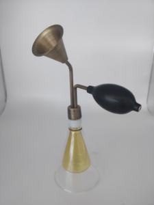 Großhandel 300ml Ätherisches Öl Inhalator Silber Edelstahl Glasflasche Kaffeebohnen Tee Spa Duftauswahl-Gerät - Product Image 4