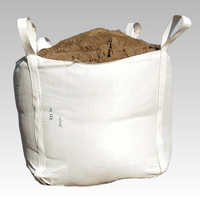Kantong Besar Warna Putih WR Food Grade PP 1 Ton Jumbo Bag FIBC 1500kg Alas Datar Super Sack