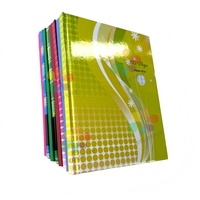 Cahier ligné Seyès à couverture rigide A5 A4 192 pages 288 pages – Lot de cahiers d'exercices scolaires en gros pour l'Afrique
