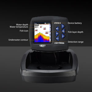เครื่องหาปลา Lucky Fish Finder รุ่น FF918CS-WT หน้าจอสี โซนาร์แบบหัววัดคู่ ระยะตรวจจับความลึก 0.6ม.-183ม. สำหรับการตกปลาภายนอกอาคาร - Product Image 2