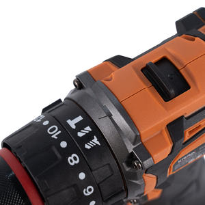 مثقاب لاسلكي كراين ليثيوم أيون 55 نيوتن متر 21 فولت مع شاحن ومجموعة آلة أصلية، مثقاب طرق كهربائي - Product Image 4