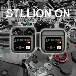 Tai nghe không dây SE60 TWS V5.3, âm thanh nổi thực thụ, màn hình cảm ứng thể thao, khử tiếng ồn chủ động ANC, độ trễ thấp, hiển thị kỹ thuật số JL - Product Image 2