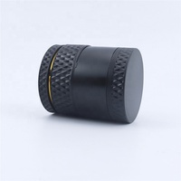 Accessoires pour fumer d'herbes broyeur de 63mm magasin de fumée produits à fumer broyeur logos imprimer broyeur d'herbe de tabac en alliage d'aluminium