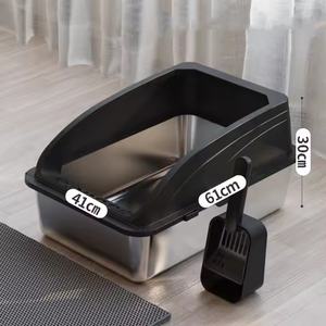 OEM Factory Smart Cat wc 76L grande spazio con un solo clic rimozione della cacca facile da pulire lettiera automatica autopulente per gatti - Product Image 4