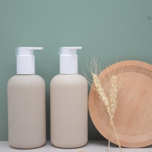 Botella Biodegradable de champú para loción, envase de embalaje de paja vacía cosmética, embalaje ecológico de plástico de trigo para el cuidado de la piel - Product Image 5