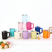 Tasses et gobelets isothermes en acier inoxydable en gros – Bouteille thermos de voyage isolée avec poignée pour café