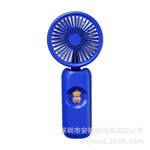 Ventilador Eléctrico Portátil de Alta Velocidad con Enfriamiento, Recargable, con 3 Velocidades, para Acampar al Aire Libre, Dormitorios Estudiantiles - Product Image 1