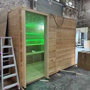 Capsules de sauna, chambres de sauna infrarouge à spectre complet personnelles, design innovant, gain de place, mini sauna domestique - Product Image 3