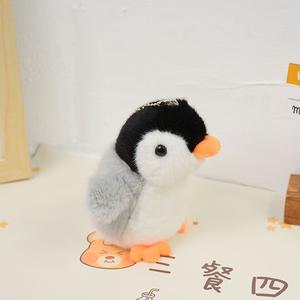 Миниатюрные плюшевые игрушки-пингвины 12 см, брелок-пингвин, плюшевый кулон, игрушка для любителей мультфильмов, брелок для ключей от машины - Product Image 6