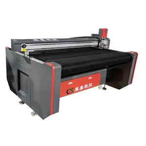 Verimli ve doğru sonuçlar için otomatik CNC kumaş dijital kesme makinesi kumaş kesme makineleri