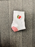 Chaussettes de sport JISEN à ressort antidérapantes à séchage rapide pour yoga, 100 % coton, pour femmes et filles, tricotées à la machine pour Pilates