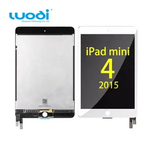 For ipad lcd digitizer assembly tablet computer lcds with frame mini 4 2015 touch display