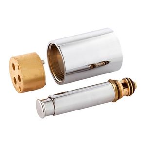 Extensión para mezclador de ducha monomando empotrado, diámetro 40 mm, acabado cromado, accesorio para grifo de baño - Product Image 1