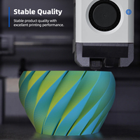 Filament d'impression 3D PLA mat bicolore Inslogic effet mat avec dégradé bicolore lisse pour l'impression 3D