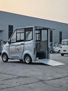 Mini Voiture Électrique 4 Roues Personnalisée pour Adultes Véhicule à Énergie Nouvelle 1000W 60V Carrosserie Fermée Tricycles Électriques Basse Vitesse 3000W - Product Image 4