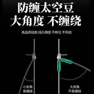 JQWASITRUI711 Four <b>Hook</b> Chain Leader With Gold Sleeve <b>Hooks</b> For Crucian <b>Carp</b> Bottom Fishing Reservoir Pond Use - Product Image 5