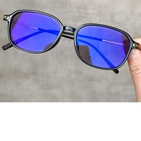 Lunettes de jeu pour ordinateur avec verres photochromiques, montures circulaires personnalisées, anti-lumière bleue
