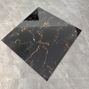 Carreaux de sol en porcelaine Porcelanato 60x60cm, carreaux d'intérieur modernes pour salon, villa, centre commercial, antibactériens, antidérapants, aspect <span class=keywords><strong>pierre</strong></span> - Product Image 3