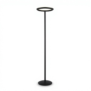 Lámpara de Pie LED de Metal Negra para Interiores con Interruptor de Control, E26, CCT 3000K, Alto Brillo, Fabricada en Vietnam - Product Image 1