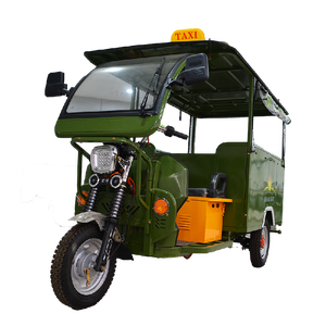 Triciclo Eléctrico de Alta Calidad de 60V para 7 Pasajeros con Carrocería Abierta de 1000W+ para Turismo y Uso Turístico, Venta al Por Mayor - Product Image 4