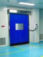 Porte rapide industrielle automatique à fermeture éclair, vente en gros d'usine