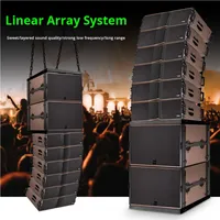 Ensemble de sonorisation TRA208 avec deux enceintes Line Array de 8/10 pouces, 800W, pour performances moyennes et grandes, mariages, extérieur, télécommande, étanche, scène