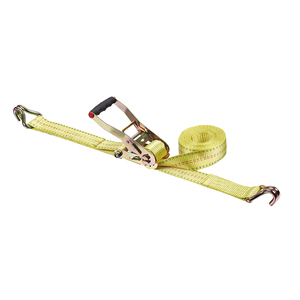 Correa de Trinquete de Poliéster de 2 Pulgadas (50 mm), Gancho Plano, Resistencia a la Rotura de 3333 LBS, EN12195-2 - Product Image 5