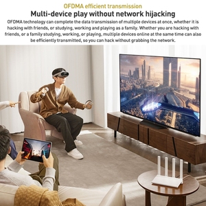 เสี่ยวหมี่มืออาชีพ AX3000T แท้คุณภาพสูง2.4 ghz/ 5GHz dual-band 1.3GHz <span class=keywords><strong>WIFI</strong></span> <span class=keywords><strong>6</strong></span>เราเตอร์ไร้สายรองรับการเชื่อมต่อ NFC - Product Image 3