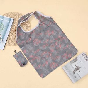 Bolsa de Compras Plegable de Poliéster RPET 190T con Logotipo Personalizado, Bolsa de Supermercado Reutilizable Ecológica - Product Image 5