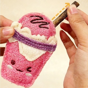 Jouet à mâcher écologique en forme de tasse de thé au <span class=keywords><strong>lait</strong></span> de style dessin animé, en loofah naturel, pour le nettoyage des dents et l'élimination du tartre chez les chats et les chiens - Product Image 4