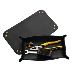 Bohang Gunpad QD012 Leather Work Mat 320mmx190mm Oil Proof Storage Tray for Gun Maintenance and Cleaning - Product Image 4