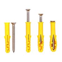 Cheville d'expansion en nylon pour cloisons sèches, cheville de fixation en plastique