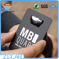 Ouvre-bouteille en métal personnalisé avec impression RFID NFC, ouvre-bouteille en métal NTAG213 NFC
