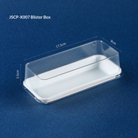 Emballage alimentaire rectangulaire en PET de qualité alimentaire BOHE pour snacks aux algues, rouleaux de viande, pain et gâteaux, personnalisable