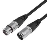Câble Microphone xl d'équilibrage, cordon de 3 broches, mâle à femelle, serpent, pour enregistrement, mélange, amplificateur
