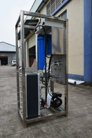 Système EDI, machine d'électrodésionisation avec boîte de vitesses, garantie 1 an, 500 L/heure, TDS 0, traitement de l'eau ultra pure, installation de déionisation