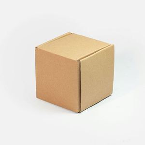 Caja de Cartón Corrugado Personalizada Ecológica con Impresión a Color, Tamaño Cubo XS, Caja de Envío Negra - Product Image 4