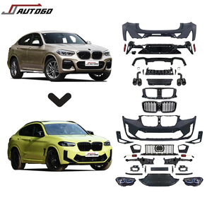 Kit de Carrocería de Material PP ABS de Nuevo Diseño para <span class=keywords><strong>X4</strong></span> G02 2018 2019 2020 2021, Actualización a 2022 <span class=keywords><strong>2023</strong></span> 2024 F98 LCI X4M, Ensamblaje de Parachoques - Product Image 1