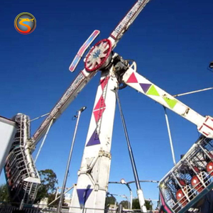Carnaval bras parc d'attractions manèges passionnants balançoire météore marteau <span class=keywords><strong>Twin</strong></span> <span class=keywords><strong>Twister</strong></span> le typhon Kamikaze Ride à vendre - Product Image 3