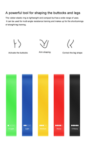 Bandas de Resistencia Premium para Tonificar Músculos, Entrenamiento de Fuerza, Ejercicios de Fitness en Casa y Escultura Corporal - Product Image 6