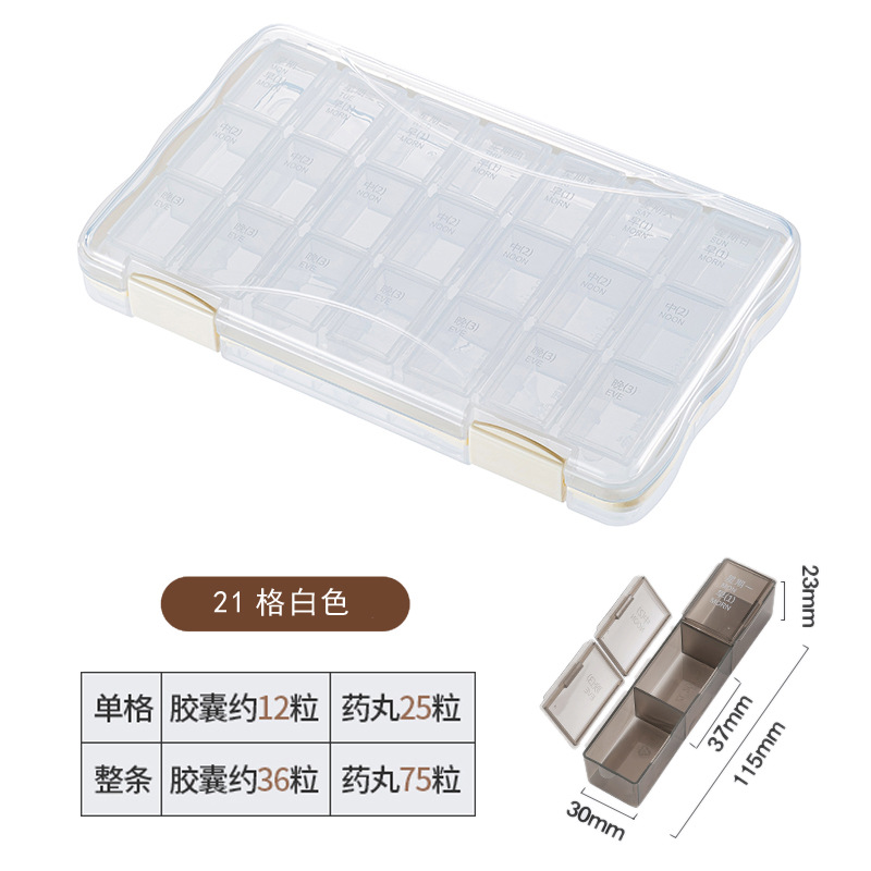 21 grids white chinese and english (cross-border)