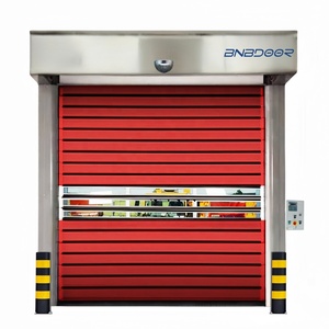 Tự động công nghiệp nhanh chóng cắt Con lăn màn trập nhanh cứng cán lên màn trập tốc độ cao Hợp kim nhôm xoắn ốc cửa - Product Image 1