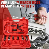 Spring Hose Clamp Carbon Steel Auto Repair Tool Set With Storage Box Spring Hose Clamp Pliers