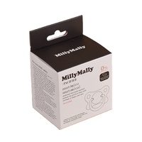 OMT — emballage de sucette écologique pour enfants, carte pliable en carton ivoire avec fenêtre en plastique en PVC