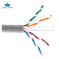 Pabrik Produsen Kabel Jaringan LAN UTP 4 Pasang Tembaga OFC 1000ft 305m Roll LSZH Jacket Harga Terbaik Cat6 Box