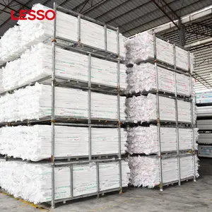 LESSO good compressure resistance white plastic 20 25 40 50 16 32mm fire retardant pvc electrical conduit