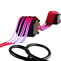 SPI Siyah 360 RGB LED IP65 Silikon Tüp Neon Flex Gece Kulübü Işıkları Programlanabilir 120 LED/m 24W Müzik Festivali Etkinliği
