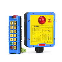 Télécommande industrielle étanche et anti-poussière F24-12SPro - Émetteur radio de grue robuste à 12 boutons