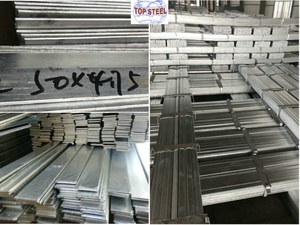 Barras Planas De Acero Galvanizado Q235 Q345 SS400 A36 Acero Plano Recubierto De zinco Por immer <span class=keywords><strong>Sion</strong></span> En Caliente Tamano bar piatto - Product Image 4